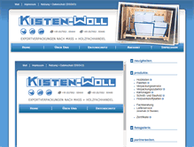 Tablet Screenshot of kisten-woll.de